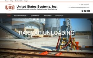 US Systems 2016 Website Screenshot