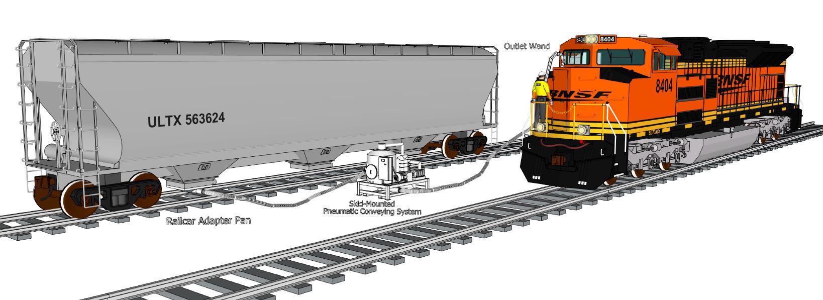 Locomotive Engine Sanding System