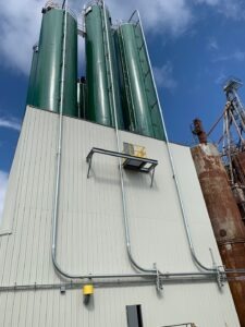 Pneumatic Conveying Piping to Silos with Diverter Valves