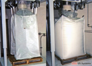 USS Bulk Bag Filling - Empty and Full Bags
